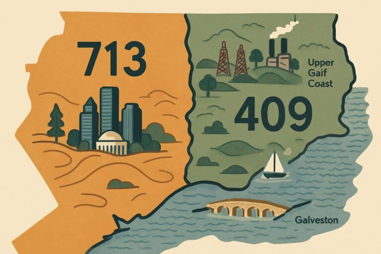 Texas 409 Area Code – Complete Guide to Location, Cities & History!